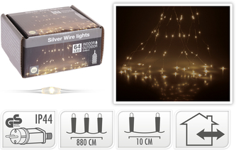 Łańcuch świetlny 64LED ADAPTER WW Łańcuch świetlny 64LED ADAPTER WW