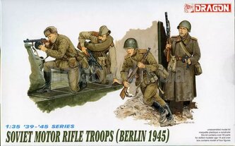 Model Kit figurky 6019 - SOVIET MOTOR TROOPS (BERLIN 1945) (1:35)