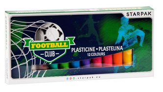 Plastelina 12 kolorów Football