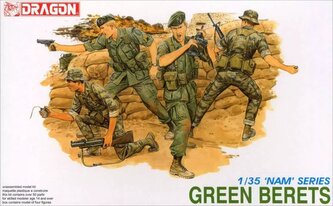 Model Kit figurky 3309 - GREEN BERETS (1:35)