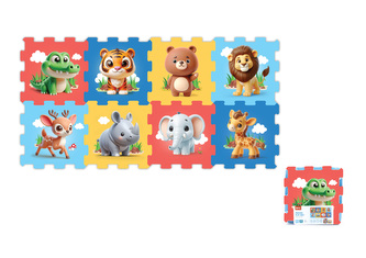 Měkké bloky zoo 8ks Měkké bloky zoo 8ks