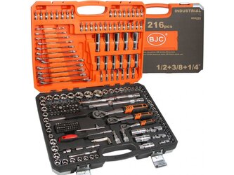 Gola sada 216ks, 1/2", 3/8", 1/4" BJC