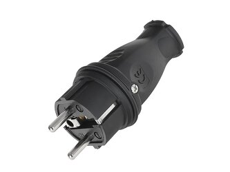 Venkovní zástrčka, 16 A, IP44 - GEKO