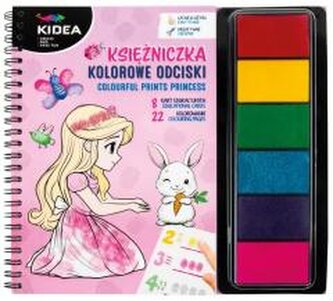Odciski kreatywne księżniczka KIDEA Odciski kreatywne księżniczka KIDEA