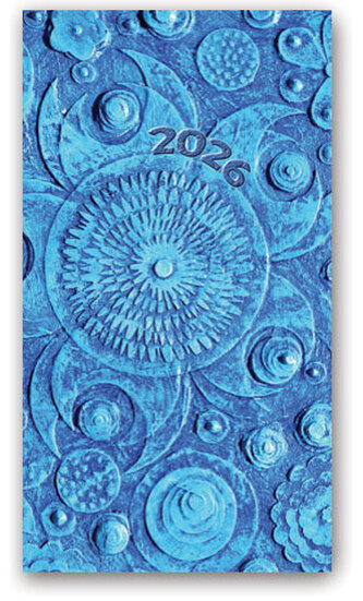 Kalendarz kieszonkowy A6 2026 Soft relief Kalendarz kieszonkowy A6 2026 Soft relief