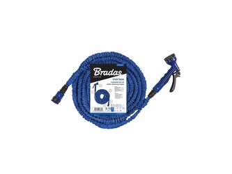 Flexibilní, smršťovací zahradní hadice 15m-45m s postřikovačem - modrá TRICK HOSE