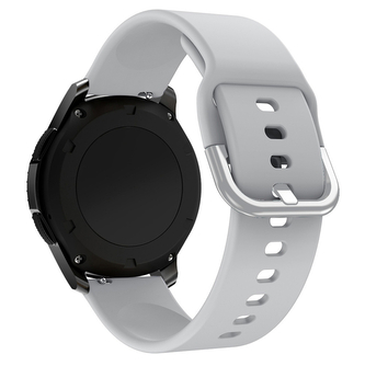 Pasek Silicone Strap TYS opaska do Samsung Galaxy Watch 40 / 41 / 42 / 43 / 44 mm - szary