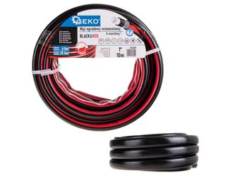 Zahradní hadice, zesílená 10m, 1" BLACK&RED GEKO