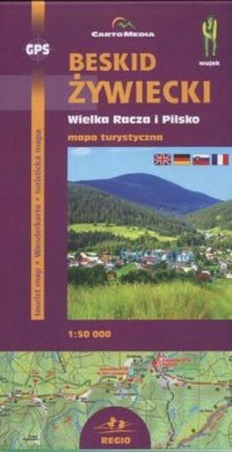 Beskid Żywiecki Wielka Racza i Pilsko mapa