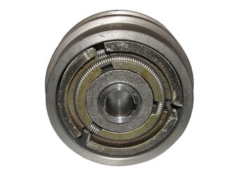 Odstředivá spojka 147x25mm, perodrážka, 2-řemen MAR-POL