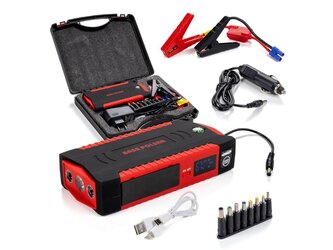Powerbanka 19000mAh, 500-1000A  s funkcí startu a světlem BASS