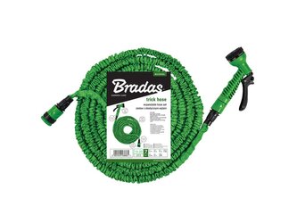 Flexibilní, smršťovací zahradní hadice 10-30m s postřikovačem - zelená TRICK HOSE