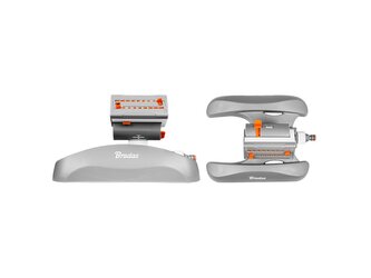 Zavlažovač trávníku WHITE LINE, oscilační, 16 trysek - BRADAS