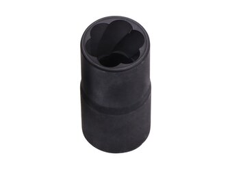 Hlavice na povolení poškozených pojistných šroubů, 1/2", 17 mm - QUATROS Hlavice na povolení poškozených pojistných šroubů, 1/2", 17 mm - QUATROS