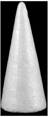 Stożek styropianowy 30cm, Aliga