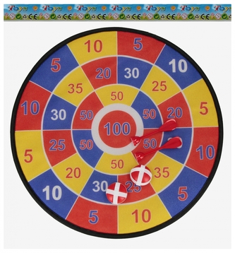 TARCZA Z RZUTKAMI RZEP 38X39 MC PBH 96/192