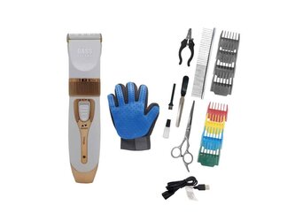 Aku stříhací strojek na psy 2.7V a sadou příslušenství BASS