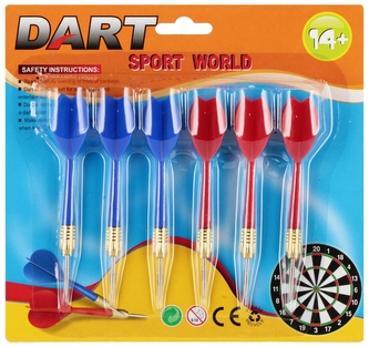 RZUTKI DO TARCZ MET 6SZT MC B/C 384