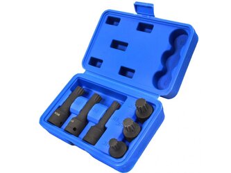 Hlavice rázové zástrčné 1/2" XZN M14, M16, M18, sada 6ks MAR-POL