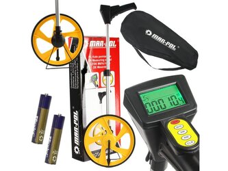 Měřící kolečko 32cm, 0-99999,9m s LCD počítadlem MAR-POL