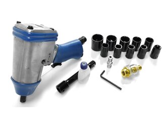 Pneumatický rázový utahovák 1/2" - 17ks sada MAR-POL