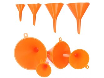 Trychtýř plastový sada 4ks MAR-POL