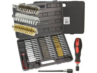 Kartáče na čištění sedel a otvorů pro vstřikovače a žhavicí svíčky, sada 38ks MAR-POL