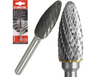 Fréza karbidová kůžel, stopka 6mm MAR-POL (H1232)