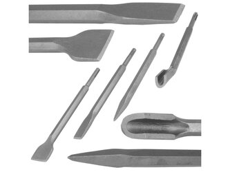 Sekáče SDS+, sada 4ks, MAR-POL