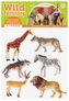 Zwierzęta Dzikie figurki 6 szt. MEGA CREATIVE 570094