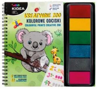 Odciski kreatywne zoo KIDEA Odciski kreatywne zoo KIDEA