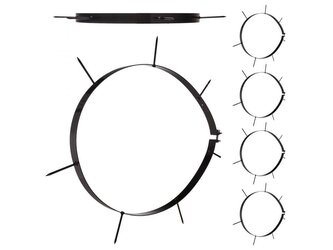 Objímka s hroty na zahradní válec, sada 5ks GEKO