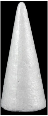 Stożek styropianowy 35cm, Aliga