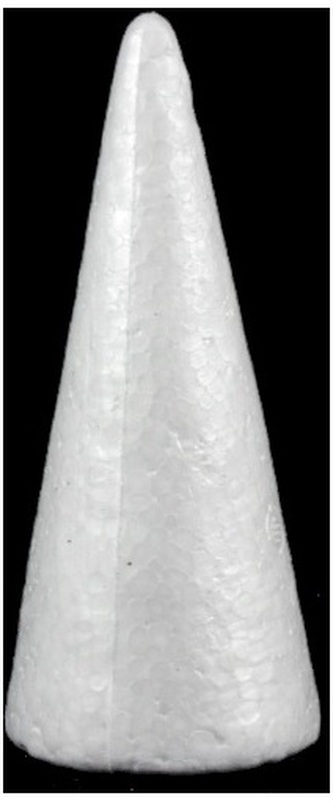 Stożek styropianowy 35cm, Aliga Stożek styropianowy 35cm, Aliga
