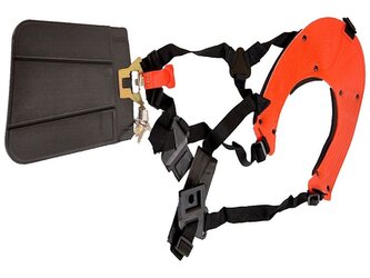 Dvouramenný popruh, postroj ke křovinořezu MAR-POL