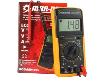 Digitální LCD multimetr MAR-POL