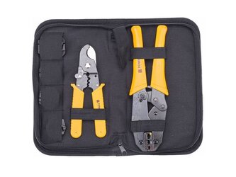 Krimpovací kleště, sada 7v1 POWERMAT