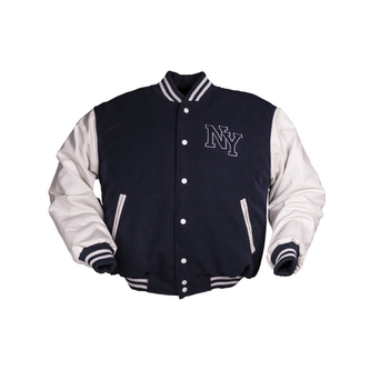 Bunda Mil-Tec NY Baseball - modrá, L