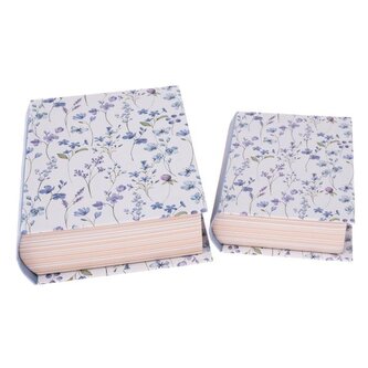 Úložný papírový box - kniha - sada 2ks, 0/98