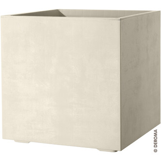 Květináč CUBO Millennium 39 cm bílá Květináč CUBO Millennium 39 cm bílá