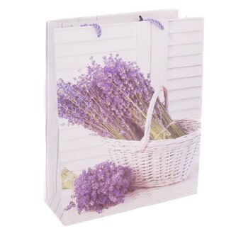 Papírová taška 24x18 cm - sada 12ks, 0/60