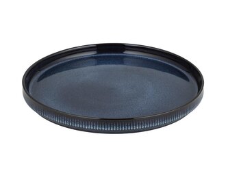 MĚLKÝ TALÍŘ EVIA NAVY BLUE 26CM