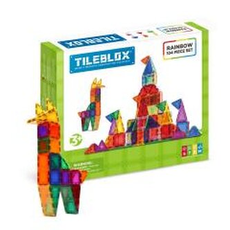 Tileblox zestaw tęczowy 104el