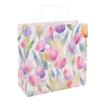 Papírová taška 20x20 cm - sada 12ks, 0/60