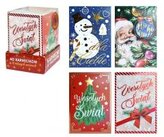 Karneciki Boże Narodzenie 40szt