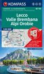 KOMPASS Wanderkarte 105 Lecco, Valle Brembana, Alpi Orobie 1:50.000
