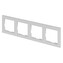Legrand Suno rámeček čtyřnásobný bílý