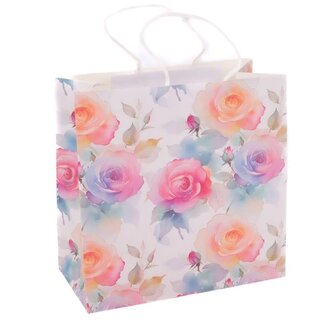 Papírová taška 27x27 cm - sada 12ks, 0/50