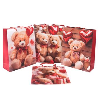 Papírová taška 14x12 cm - sada 12ks, 0/150