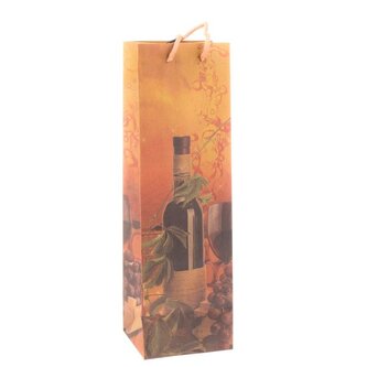 Papírová taška na víno - sada 12ks, 0/100